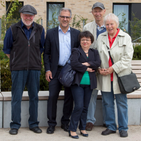 Ergun Can und Dr. Maria Hackl zu Besuch auf dem Fasanenhof